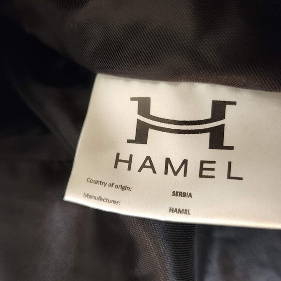 HAMEL Sequin Houndstooth Plunging V Midi Dress - Picture 10 of 11